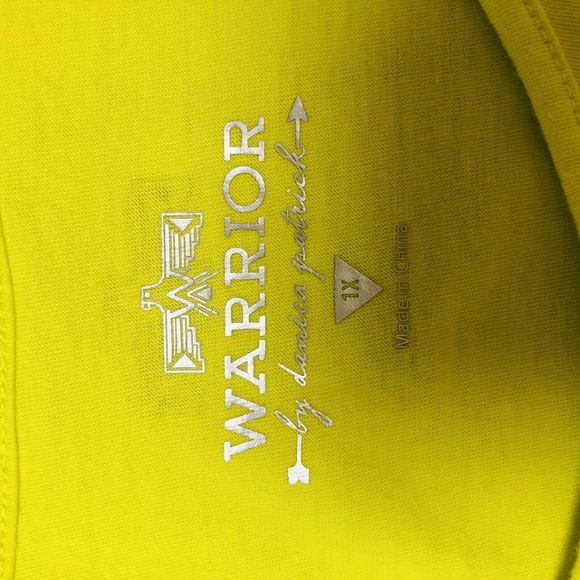 Warrior by Danica Patrich Plus Size 1X  Blouse Top - Picture 5 of 6